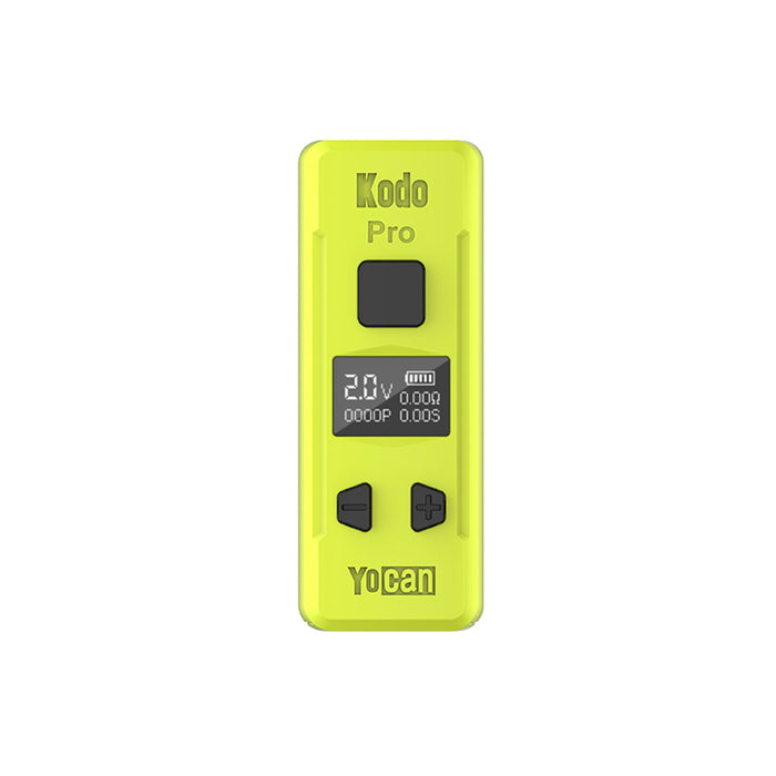 Yellow Yocan Kodo Pro 510 Battery for Cartridges Canada