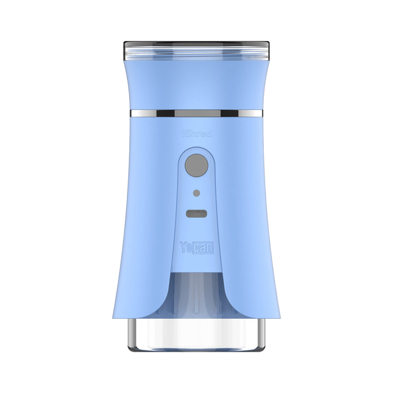 Sky Blue Yocan iShred Battery Powered Electric Weed Grinder Buy Online in Canada