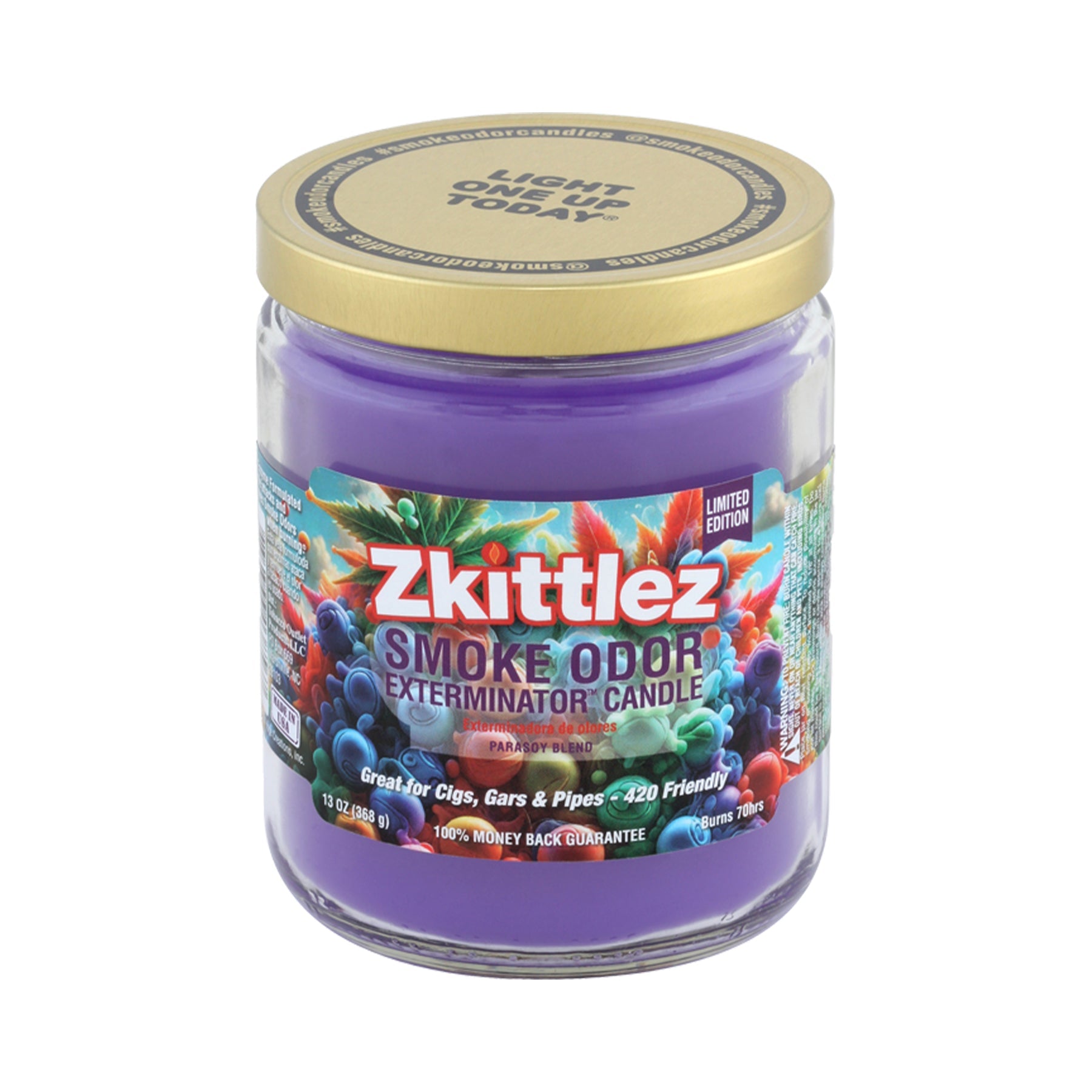 Smoke Odor Exterminator Candle - Zkittlez | Smoke Odor Removal