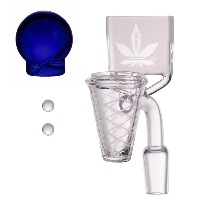 aLeaf 14mm Terp Slurper Kit "Hoop" Basketball Banger