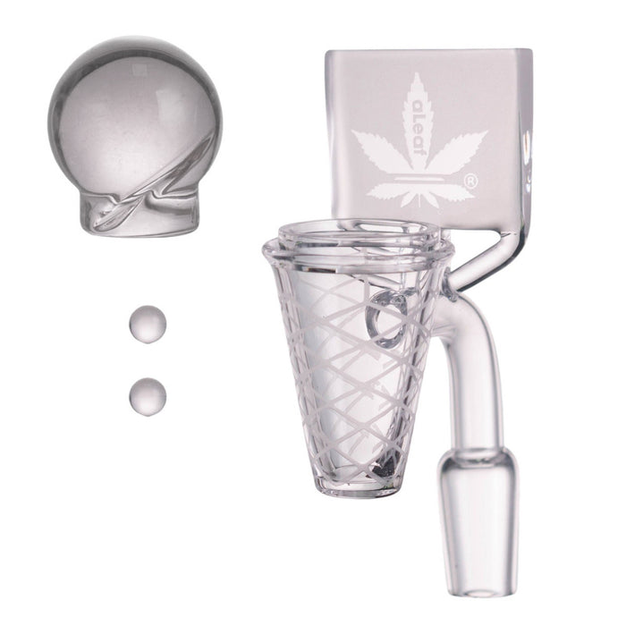 aLeaf 14mm Terp Slurper Kit "Hoop" Basketball Banger