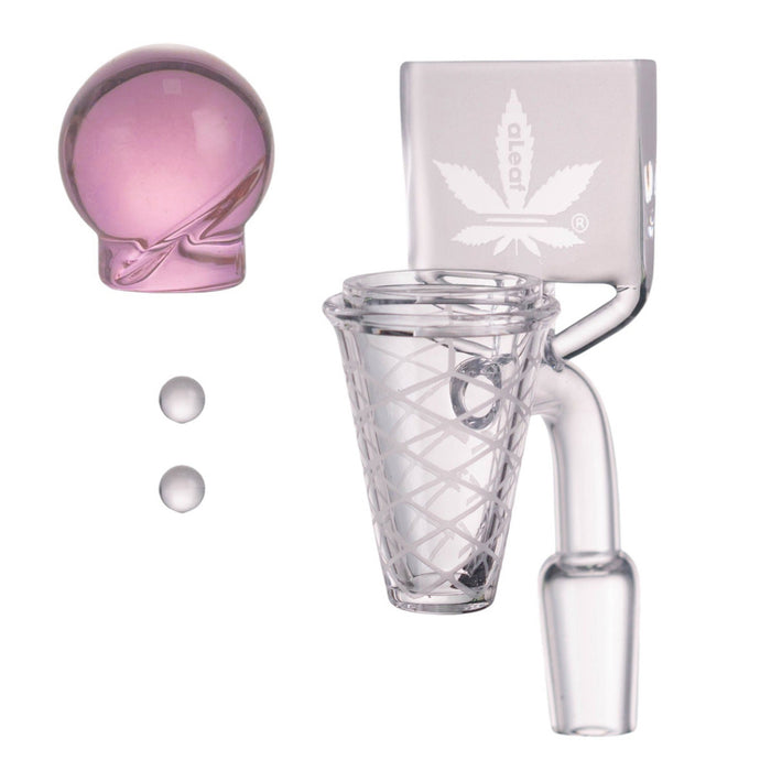 aLeaf 14mm Terp Slurper Kit "Hoop" Basketball Banger