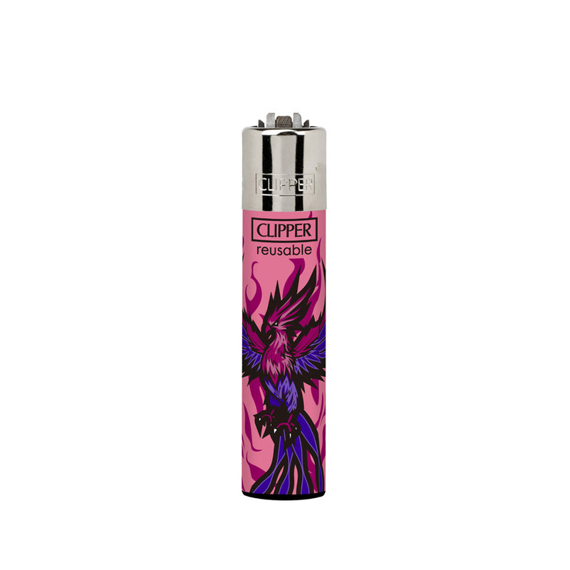 Clipper Lighters Random Creatures Purple Phoenix Design Canada