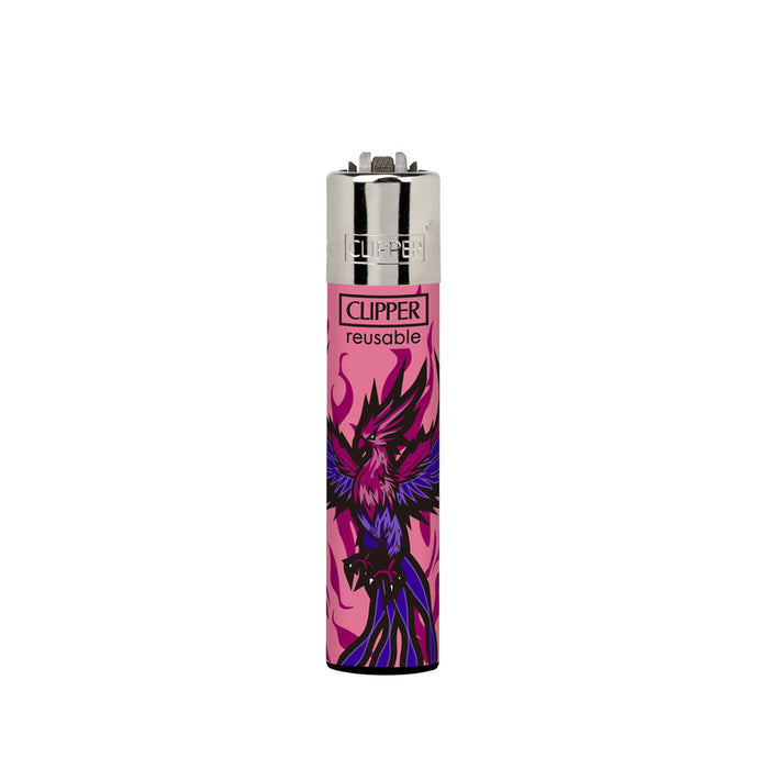 Clipper Lighters Random Creatures Purple Phoenix Design Canada