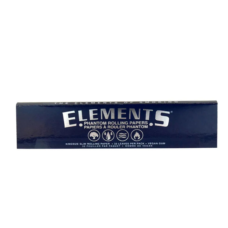 Elements Phantom Rolling Papers - King Size Slim