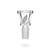 GEAR Premium Grateful Dead Lightning Bolt 14mm Pull Out Bowl for Bongs Clear