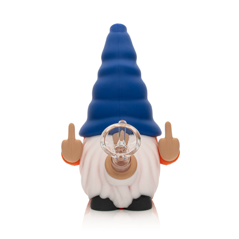 Blue Hat Middle Finger Gnome Bongs Canada