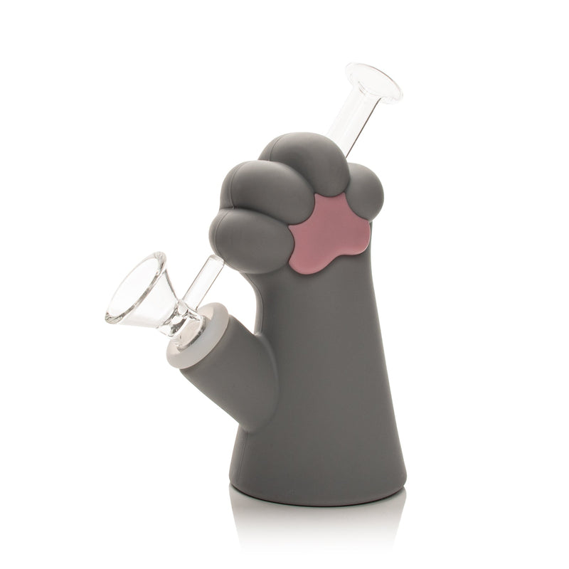 Grey Cat Paw Silicone Bong Canada