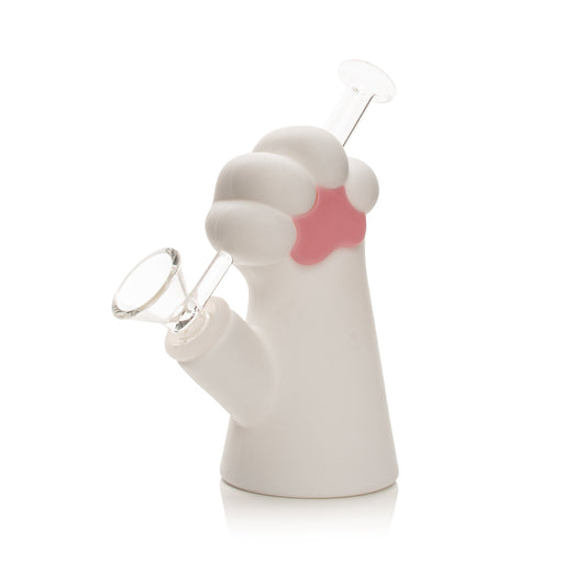 White Cat Paw Silicone Bong Canada