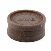 OCB 55mm plant-based herb grinder in assorted vibrant colors