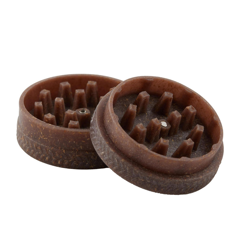 Eco-friendly OCB herb grinder made from sustainable plant composite