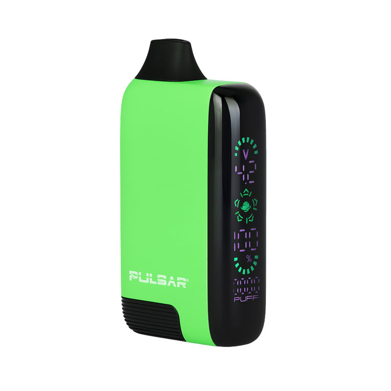 Green Pulsar 510 DL 5.0 Hidden Cartridge Vape Bar 510 Batteries Canada