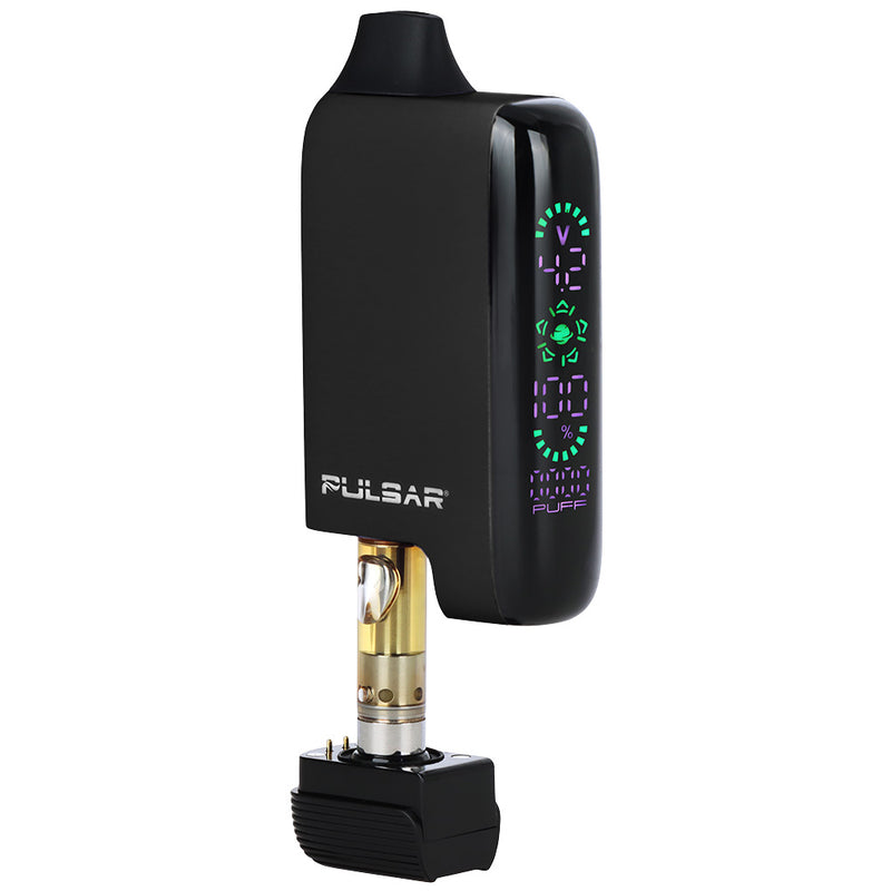 Black Pulsar 510 DL 5.0 Hidden Cartridge Vape Bar 510 Batteries Canada