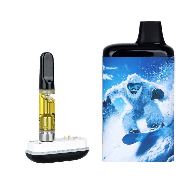 Snowboarding Yeti Pulsar DL 510 Discreet Vape Bar Hidden Cartridge Batteries Canada