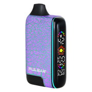 Static Shard Purple and Teal Pulsar 510 DL 5.0 Crackle Series Cartridge Batteries