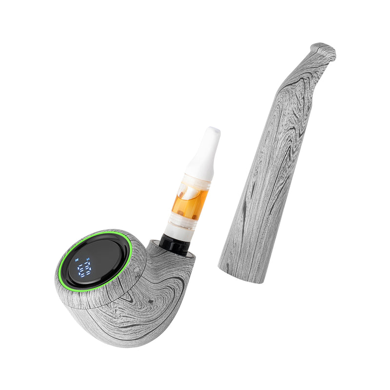 Pulsar 510 DL Pipe Driftwood Discreet Cartridge Battery