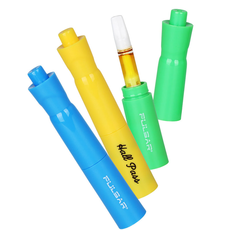 Pulsar Hall Pass 510 Cartridge Battery that looks like a highlighter