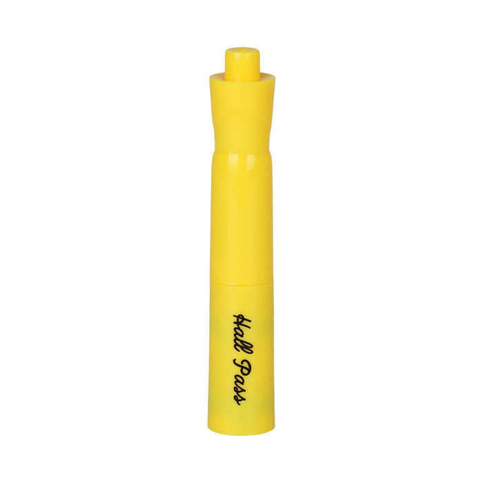 Yellow Highlighter Discreet 510 Cartridge Battery Vape Pen Pulsar Hall Pass