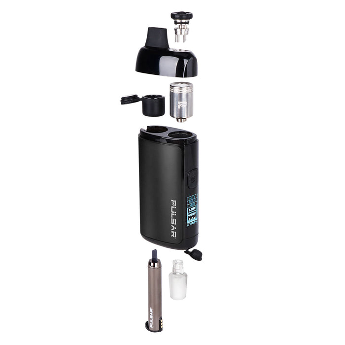 Pulsar Chorus Concentrate Vaporizer with Built In Hot Knife, Concentrate Storage and 14mm Waterpipe Bong Adapter Canada