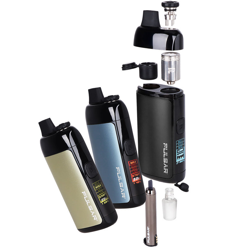 Pulsar Chorus Concentrate Vaporizer with Built In Hot Knife, Concentrate Storage and 14mm Waterpipe Bong Adapter Canada