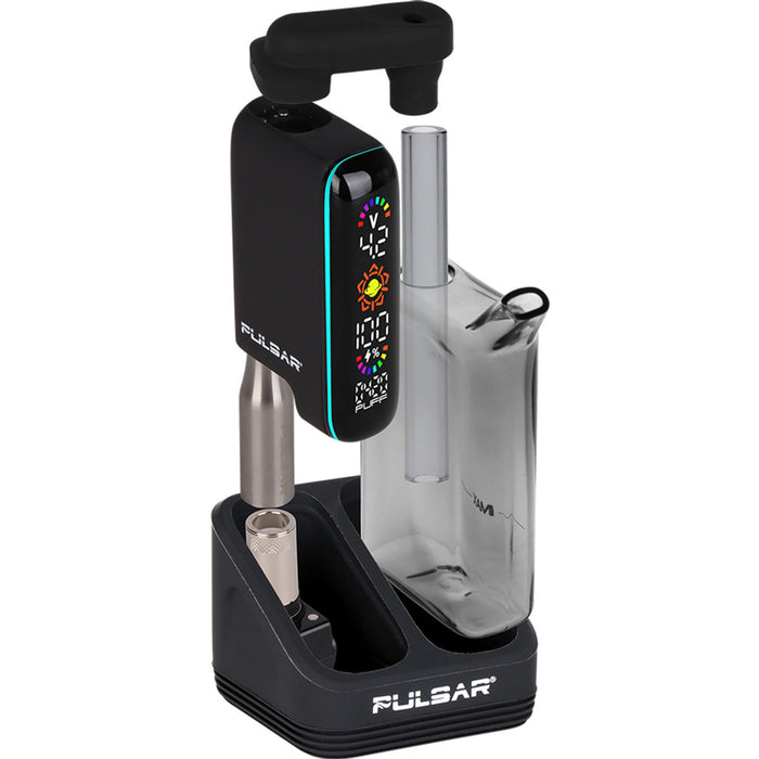 Pulsar 510 DL 5.0 Bubbler Kit with Wax Concentrate Atomizer Dual Use Vaporizer for Cartridges and Concentrates 
