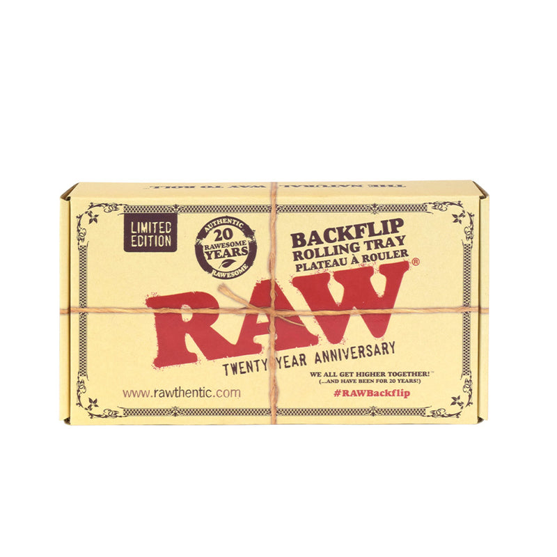 RAW 20 Year Anniversary Bamboo Backflip Magnetic Rolling Tray Buy Online in Canada