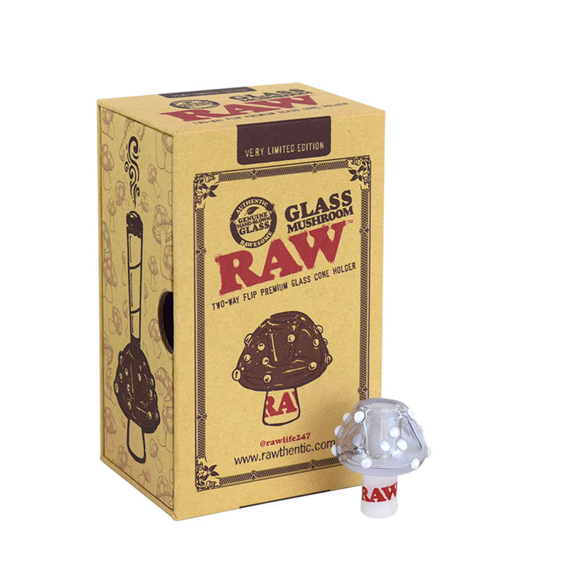 RAW Glass Mushroom Cone Holder