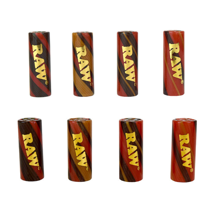 RAW Whirlwind Glass Filter Tips with Honeycomb Spiral in 10mm and 12mm