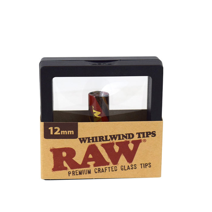 12mm RAW Whirlwind Glass Filter Tips with Honeycomb Spiral in 10mm and 12mm