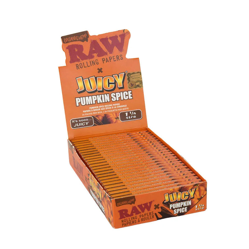 RAW x Juicy Jays Rolling Papers 1¼ - Pumpkin Spice