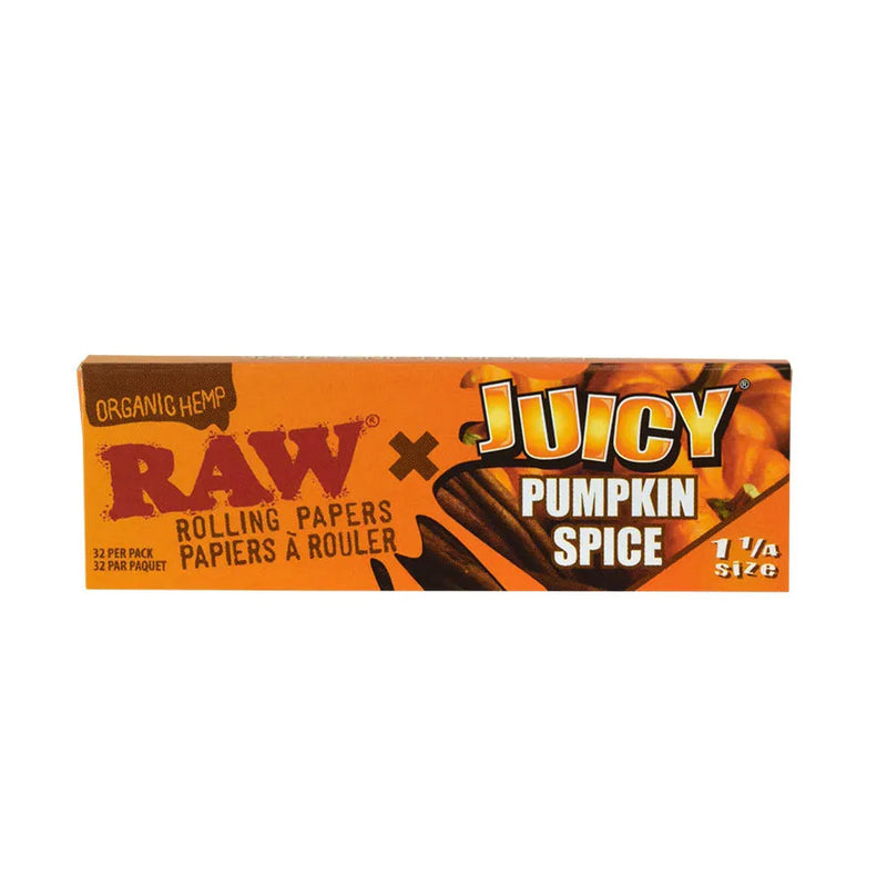 RAW x Juicy Jays Rolling Papers 1¼ - Pumpkin Spice