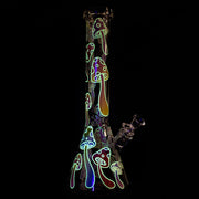 Glow in the Dark Mushroom Bong Free Shipping Canada