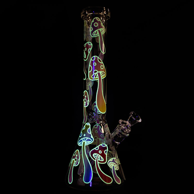 Glow in the Dark Mushroom Bong Free Shipping Canada