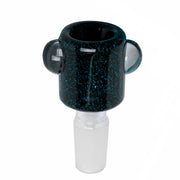 Blue Dichroic Barrel Pull-Out Bowl Red Eye Glass Canada