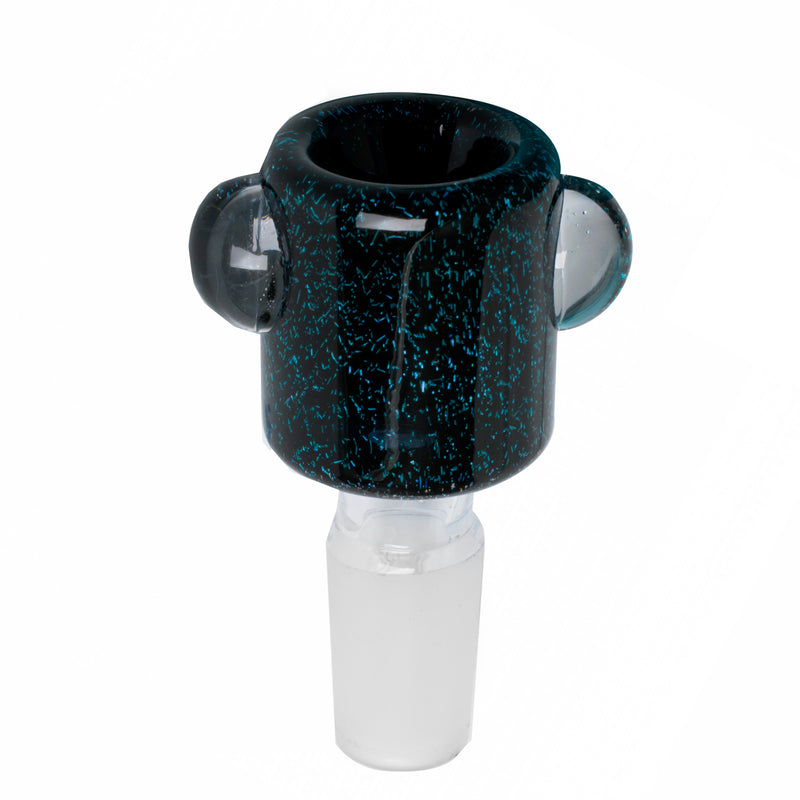 Blue Dichroic Barrel Pull-Out Bowl Red Eye Glass Canada