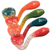 Sherlock Fritter Glass Hand Pipe Canada Red Eye Glass