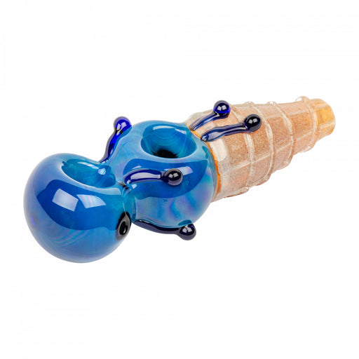 Two Bowl Hand Pipe by Red Eye Glass Canada