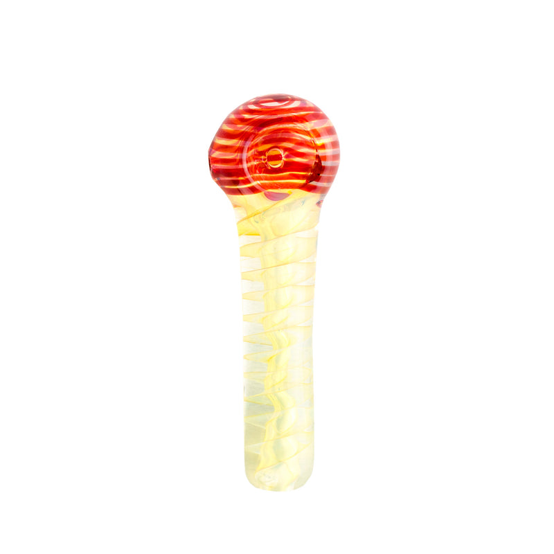 Red Corkscrew Inside Out Hand Pipe Red Eye Glass Canada
