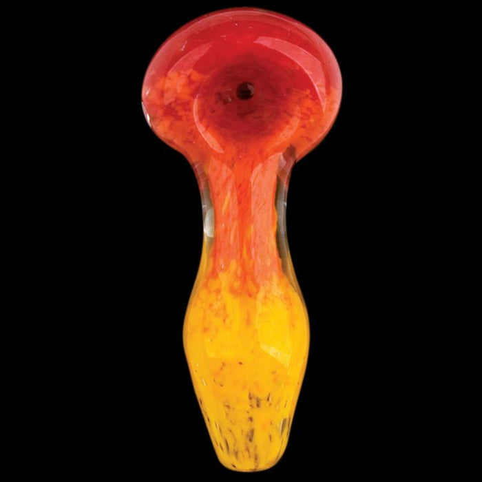 Flame Fritter Inside Out Hand Pipe Red Eye Glass 283