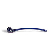 Iridescent Blue Gandalf Hand Pipe Red Eye Glass Canada