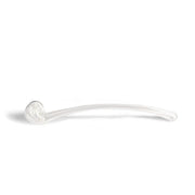 Iridescent Clear Gandalf Hand Pipe Red Eye Glass Canada