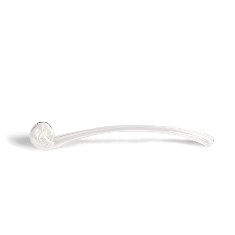 Iridescent Clear Gandalf Hand Pipe Red Eye Glass Canada