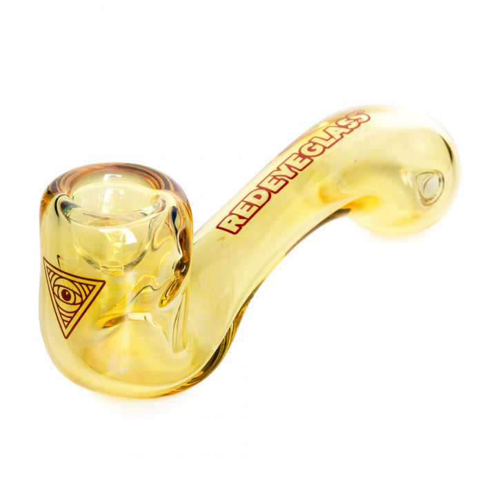 Red Eye Glass Colour Changing Fumed Sherlock Pipe Canada
