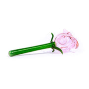 Rose Pipe Red Eye Glass