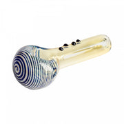 Blue Fiesta Hand Pipe Red Eye Glass Canada