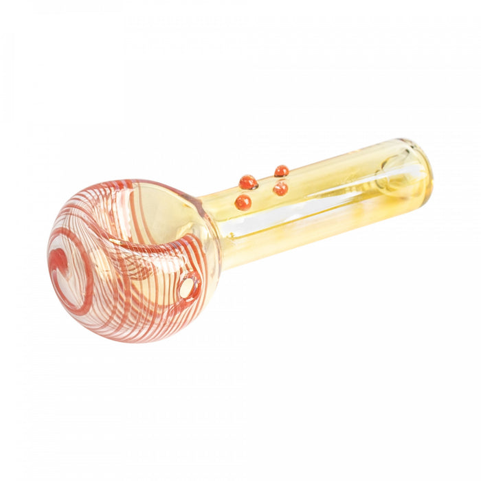Red Fiesta Hand Pipe Red Eye Glass Canada