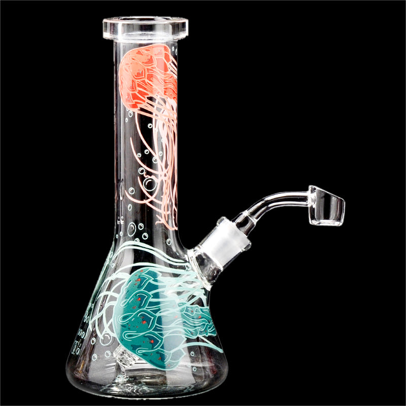 Jellyfish Dab Rig Red Eye Glass