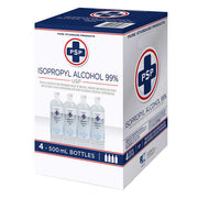 99% Isopropyl Alcohol Box of 4 Bottles
