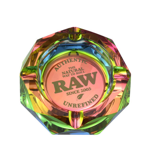 RAW Rainbow Prism Glass Ashtray Canada