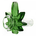 Red Eye Glass 14mm Big Leaf Pull Out Green